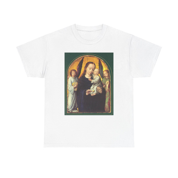 DAVID, Gerard - Mary and Child with two Angels Making Music (Artwork) T-Shirt
