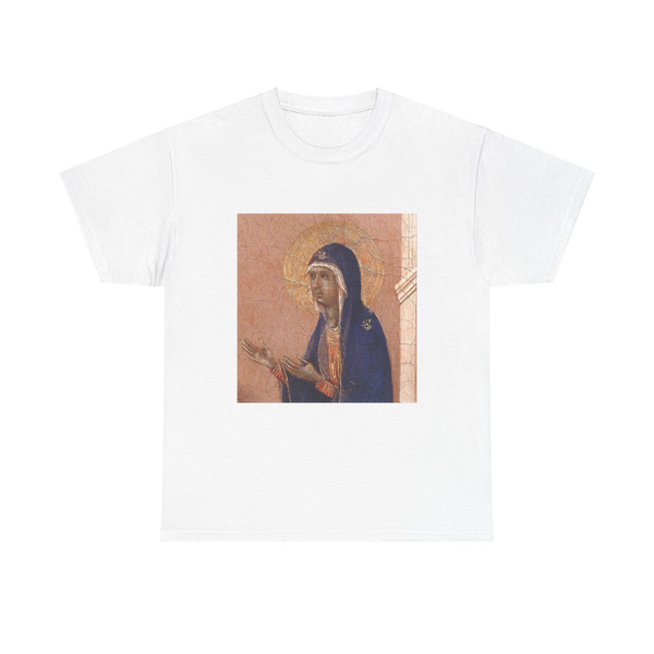 DUCCIO DI Buoninsegna - Announcement of Death to the Virgin (detail) (Artwork) T-Shirt