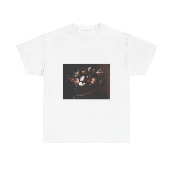 ARELLANO, Juan de - Still-Life with a Basket of Flowers (Artwork) T-Shirt