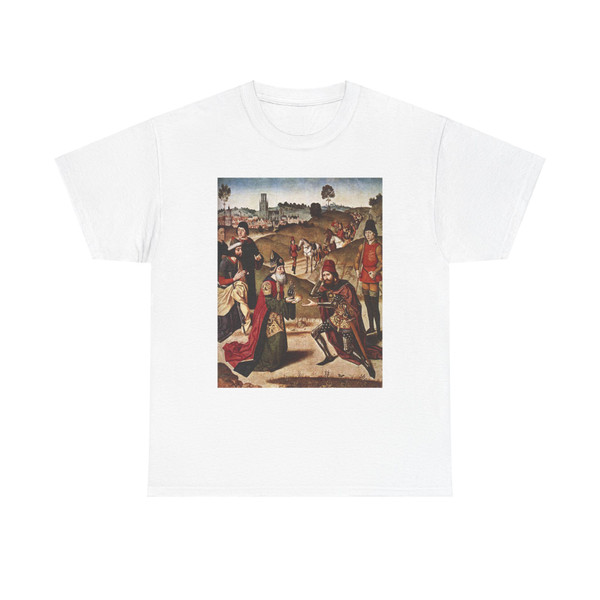 BOUTS, Dieric the Elder - The Meeting of Abraham and Melchizedek (Artwork) T-Shirt