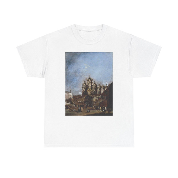 GUARDI, Francesco - View of the Campo San Zanipolo in Venice (Artwork) T-Shirt
