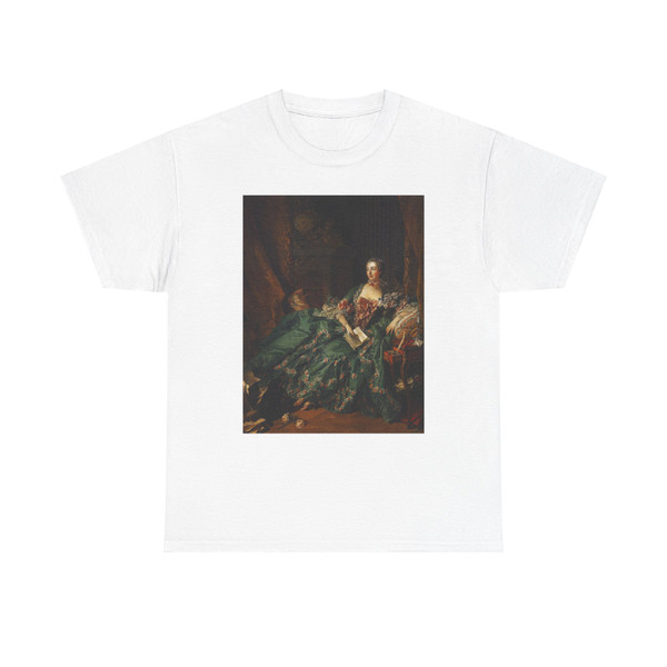 BOUCHER, Francois - 2. from 1750 - Portrait of Marquise de Pompadour2 (Artwork) T-Shirt