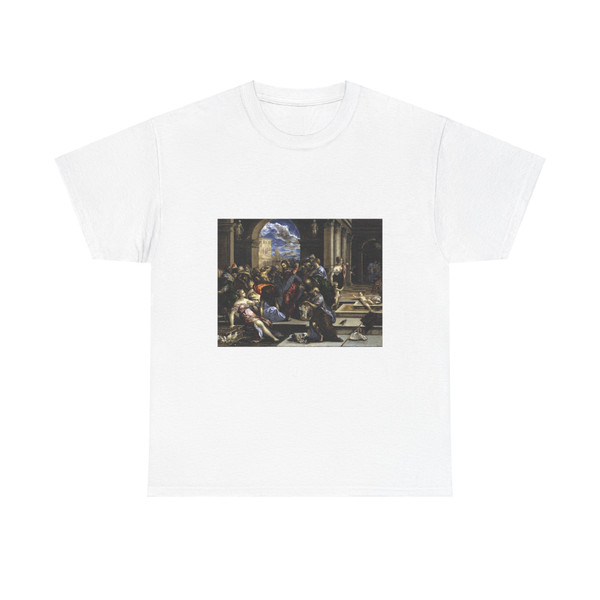 GRECO, El -1567-70-Venice- The Purification of the Temple (Artwork) T-Shirt