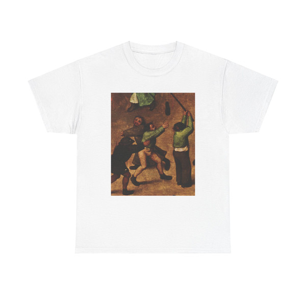 BRUEGEL, Pieter the Elder - 02 - Children's Games - detail (8) (Artwork) T-Shirt