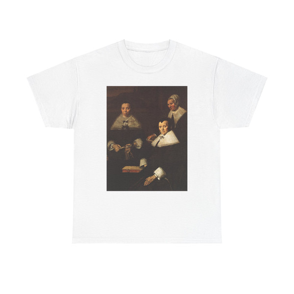 HALS, Frans - Regentesses of the Old Men's Almshouse (detail) (Artwork) T-Shirt