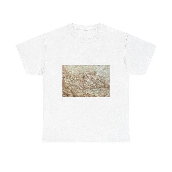 BRUEGEL, Pieter the Elder - 13.Graphics - Landscape of the Alps (Artwork) T-Shirt