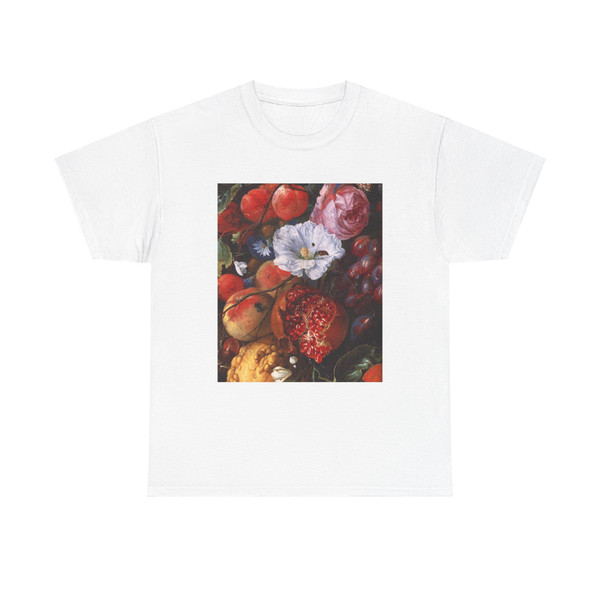 HEEM, Jan Davidsz. de - Festoon of Fruit and Flowers (detail) (Artwork) T-Shirt