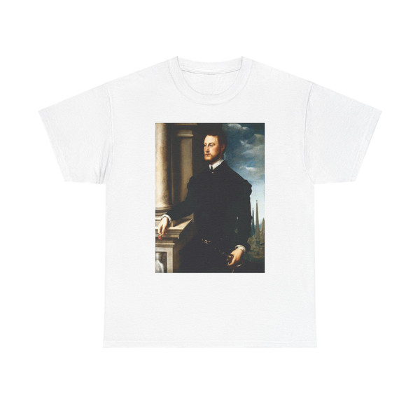 CALCAR, Jan Steven van - Portrait of a Young Bearded Gentleman (Artwork) T-Shirt
