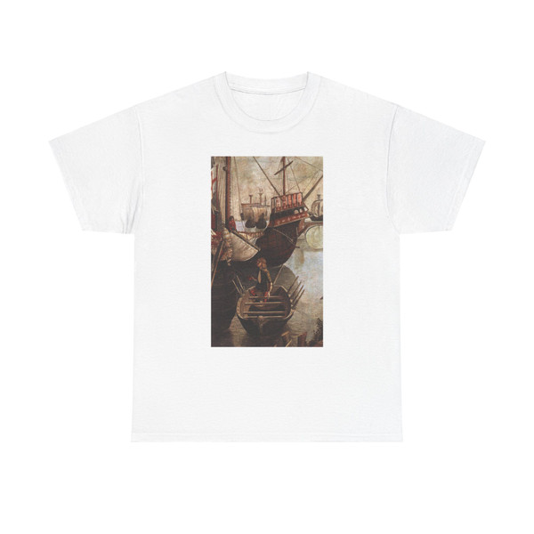 CARPACCIO, Vittore - The Arrival of the Pilgrims in Cologne (detail) (Artwork) T-Shirt