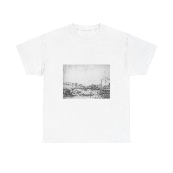 CANALETTO - Looking North-East from Santa Croce to San Geremia (Artwork) T-Shirt