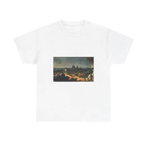 HOUASSE, Michel-Ange - View of the Monastery of El Escorial (Artwork) T-Shirt