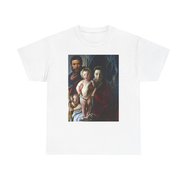 JORDAENS, Jacob - The Holy Family and Saint John the Baptist (Artwork) T-Shirt