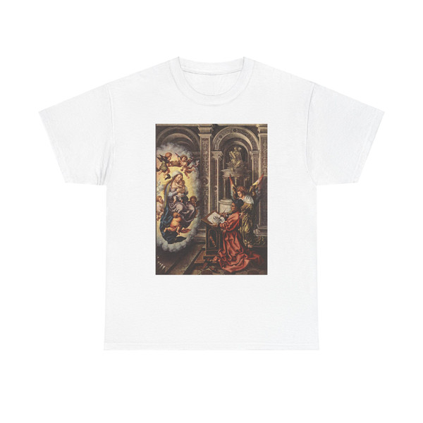GOSSAERT, Jan (called Mabuse) - St Luke Painting the Madonna (Artwork) T-Shirt