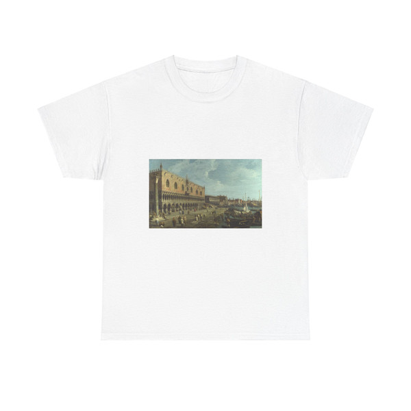 CANALETTO - The Doge's Palace and the Riva degli Schiavoni (Artwork) T-Shirt