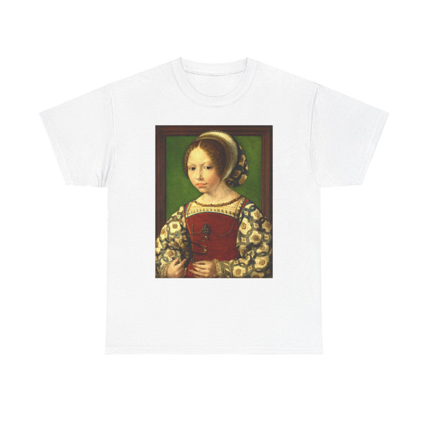 GOSSAERT, Jan (called Mabuse) - Young Girl with Astronomic Instrument (Artwork) T-Shirt