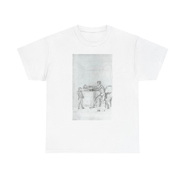 DAVID,Jacques-Louis - Louis XVI Showing the Constitution to his Son, the Dauphin (Artwork) T-Shirt
