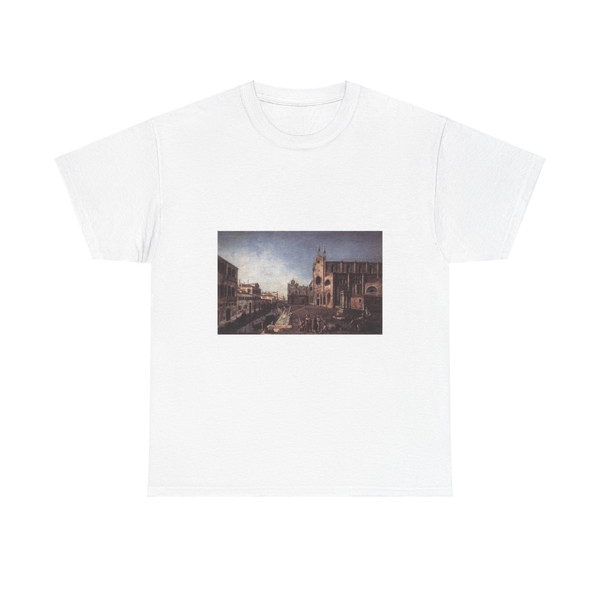 ALBOTTO, Francesco - View of Campo Santi Giovanni e Paolo (Artwork) T-Shirt