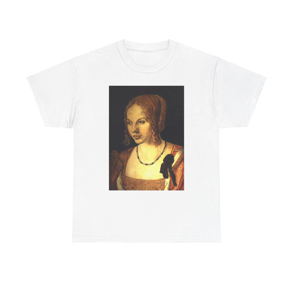 DURER, Albrecht - Portrait of a Young Venetian Woman 2 (Artwork) T-Shirt