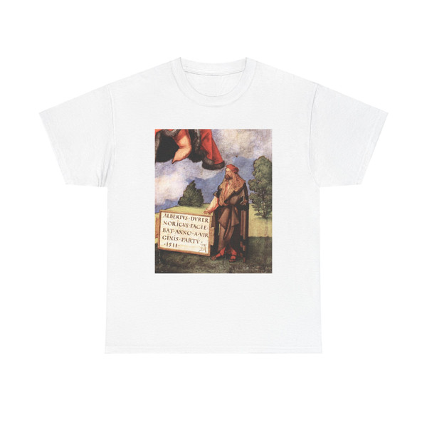 DURER, Albrecht - The Adoration of the Trinity (detail)6 (Artwork) T-Shirt