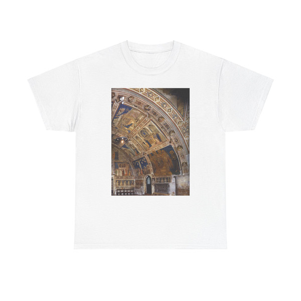 GIOTTO di Bondone - View of the north transept (2) (Artwork) T-Shirt