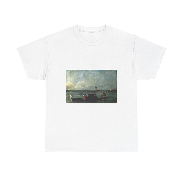 GUARDI, Francesco - A Gondola on the Lagoon near Mestre (Artwork) T-Shirt