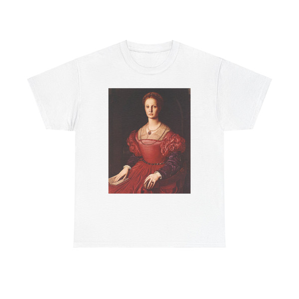 BRONZINO, Agnolo - 2.Other portraits - Portrait of Lucrezia Panciatichi (Artwork) T-Shirt