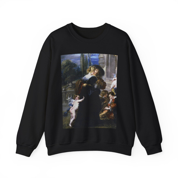 RUBENS, Peter Paul - Garden of Love (detail) (Artwork) Crewneck Sweatshirt