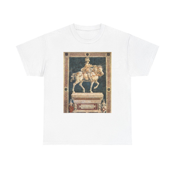 ANDREA del Castagno - 1450s - Monument to Niccolo da Tolentino (Artwork) T-Shirt