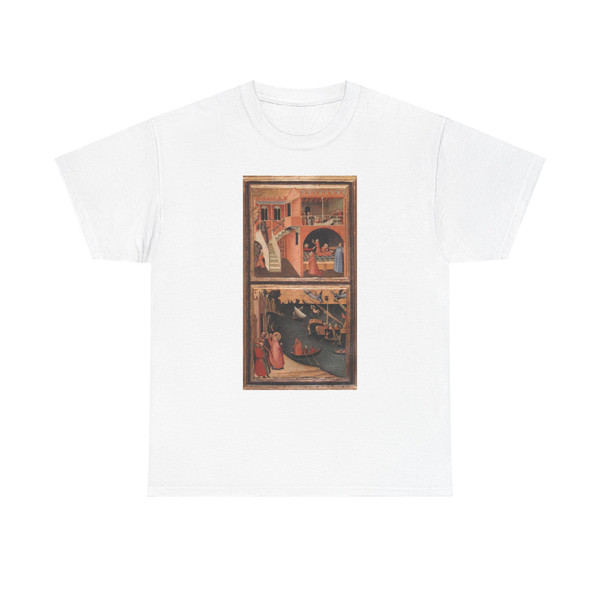LORENZETTI, Ambrogio - Scenes of the Life of St Nicholas2 (Artwork) T-Shirt