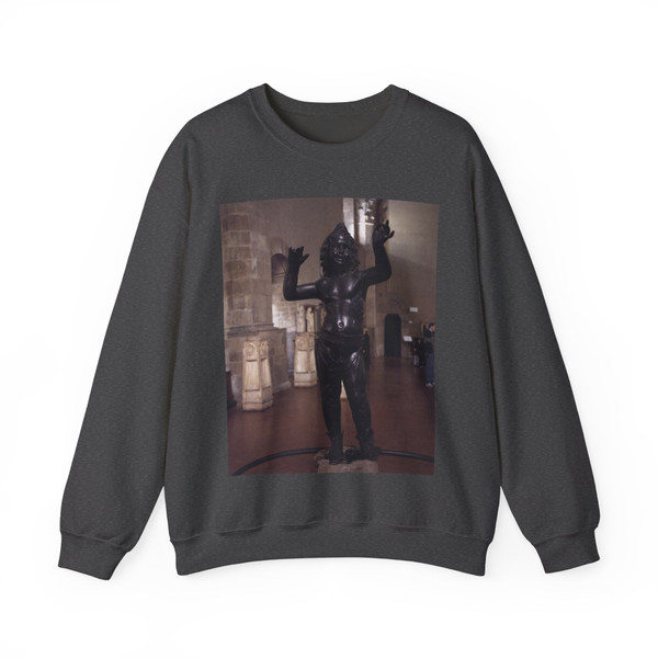 DONATELLO - Allegoric Figure of a Boy (Atys), front view (Artwork) Crewneck Sweatshirt