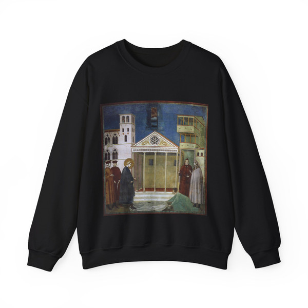 GIOTTO di Bondone - 1. Homage of a Simple Man (Artwork) Crewneck Sweatshirt