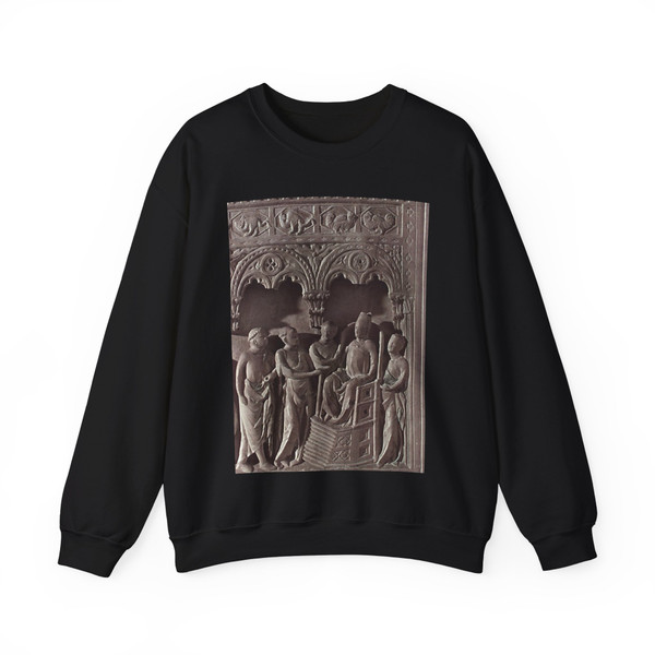 GORO DI GREGORIO - Arrival of the Ambassadors from Rome (Artwork) Crewneck Sweatshirt