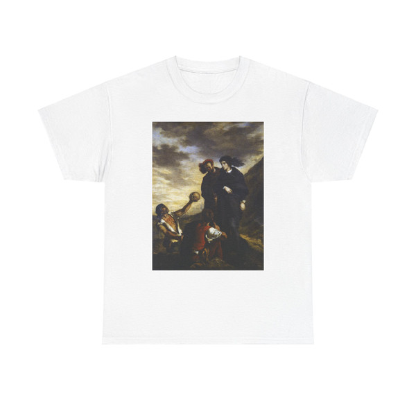 DELACROIX, EUGENE - Hamlet and Horatio in the Graveyard (Artwork) T-Shirt