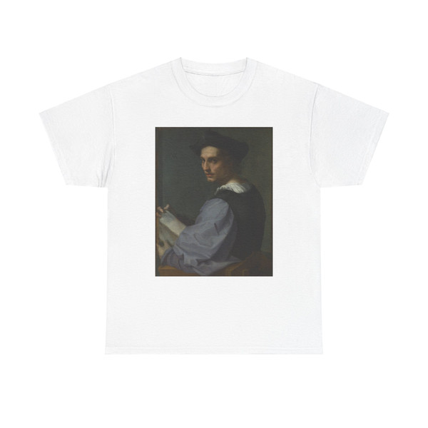 ANDREA del Sarto - Portrait of a Young Man (Artwork) T-Shirt