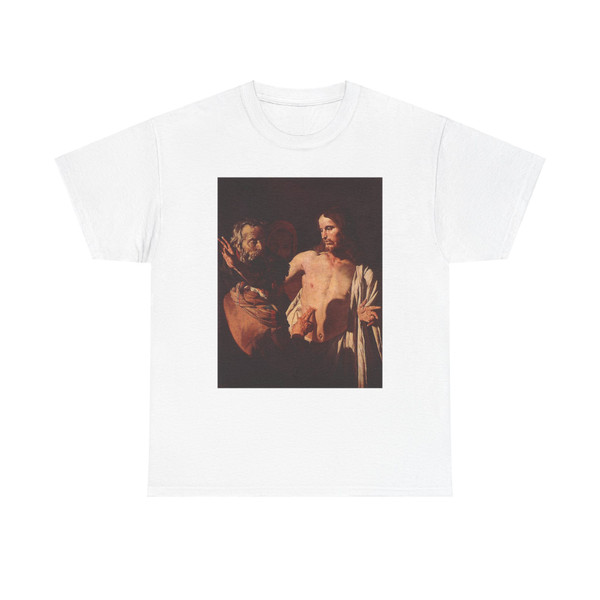HONTHORST, Gerrit van - The Incredulity of St Thomas (Artwork) T-Shirt