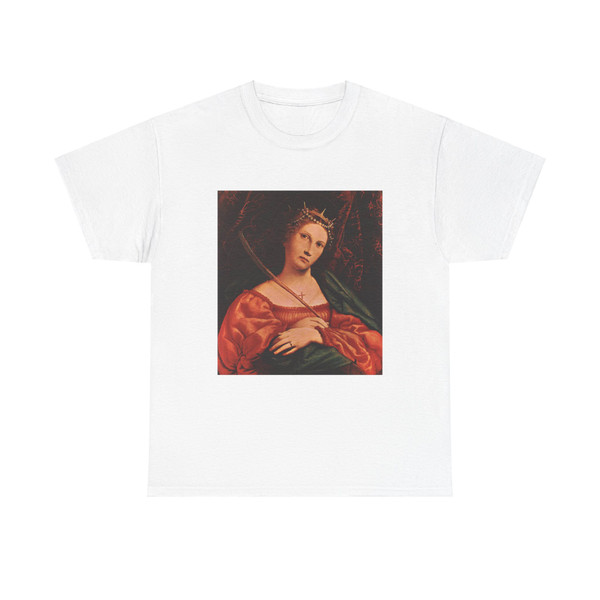 LOTTO, Lorenzo -1521-23-St Catherine of Alexandria (Artwork) T-Shirt