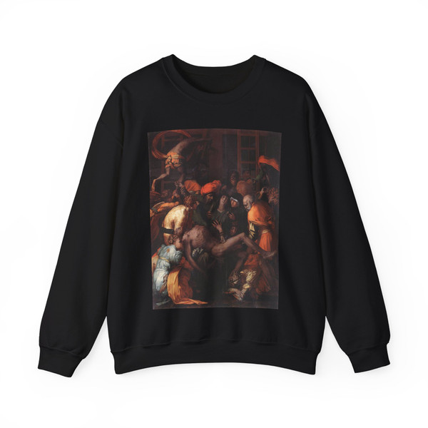 ROSSO Fiorentino - Deposition from the Cross (Artwork) Crewneck Sweatshirt