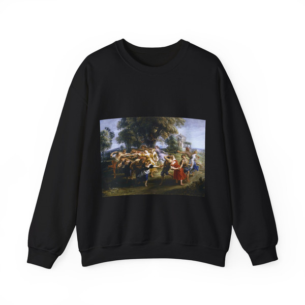 RUBENS, Peter Paul - Dance of Italian Villagers (Artwork) Crewneck Sweatshirt