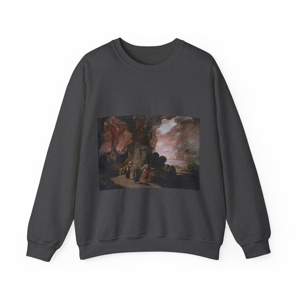 CORTE, Juan de la - Lot and His Daughters (Artwork) Crewneck Sweatshirt