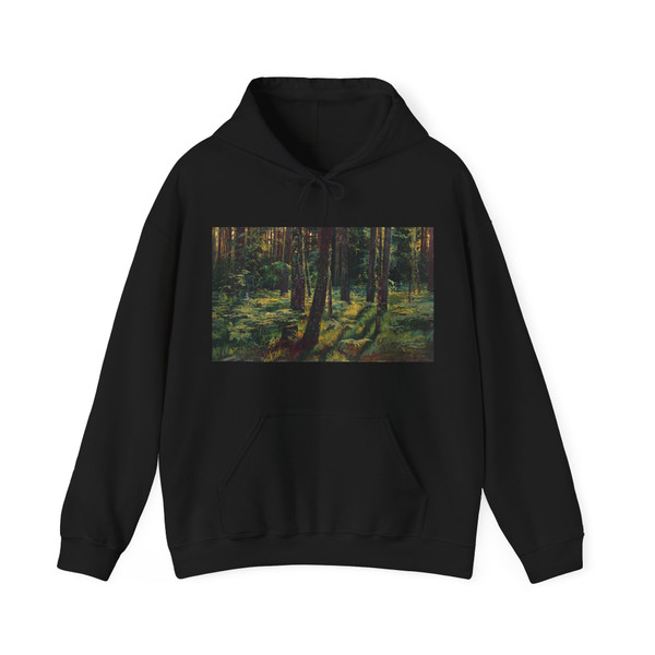 SHISKIN, Ivan Ivanovich - Ferns in the woods. Siverskaya 1883 (Artwork) Hoodie