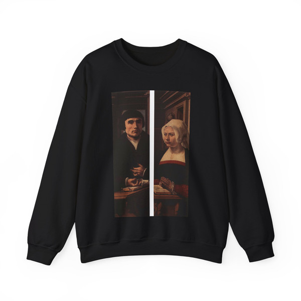 GOSSAERT, Jan (called Mabuse) - Wings of a Triptych (Artwork) Crewneck Sweatshirt