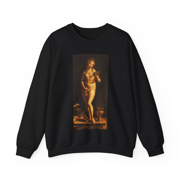 GOSSAERT, Jan (called Mabuse) - Venus And The Mirror (Artwork) Crewneck Sweatshirt