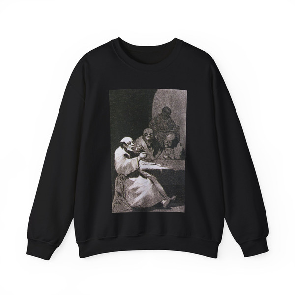 GOYA Y LUCIENTES, Francisco de - They are hot (Artwork) Crewneck Sweatshirt