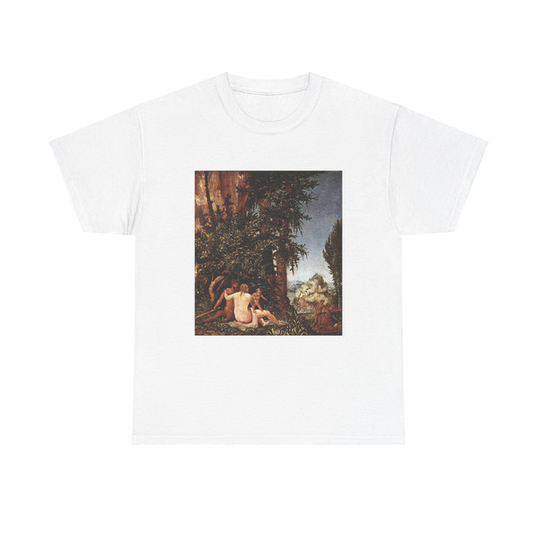 ALTDORFER, Albrecht - 1 - Landscape with Satyr Family (Artwork) T-Shirt
