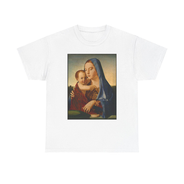 ANTONELLO da Messina - Madonna and Child 2 (Artwork) T-Shirt