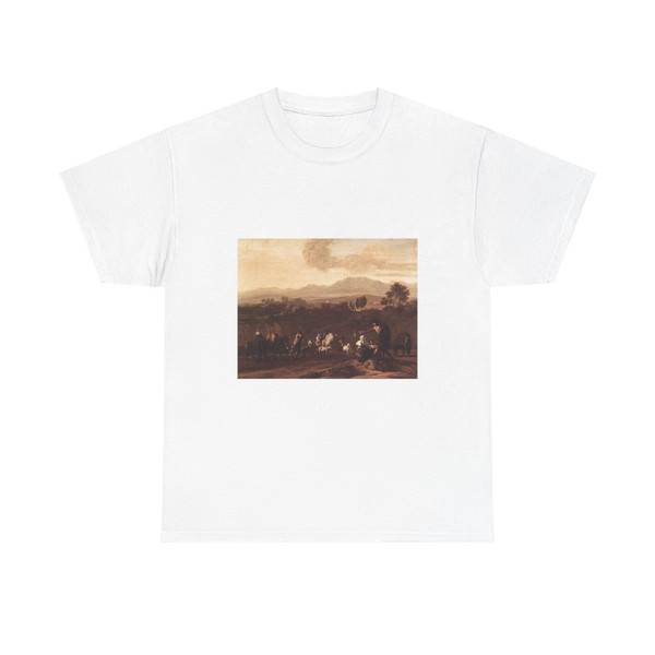 DUJARDIN, Karel - Landscape in the Roman Campagna (Artwork) T-Shirt