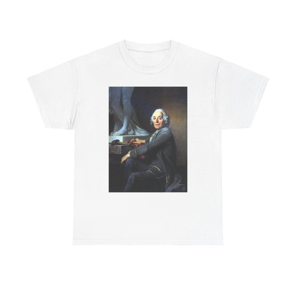DUPLESSIS, Joseph-Siffred - Christophe Gabriel Allegrain, Sculptor (Artwork) T-Shirt