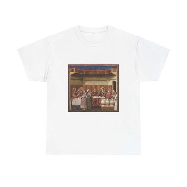 GIOTTO di Bondone - 8. Marriage at Cana (Artwork) T-Shirt