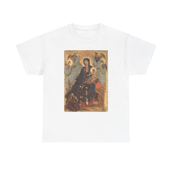 DUCCIO di Buoninsegna - Madonna of the Franciscans (Artwork) T-Shirt