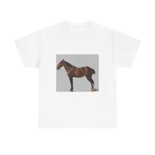 AGASSE, Jacques-Laurent - Portrait of a Horse (Artwork) T-Shirt